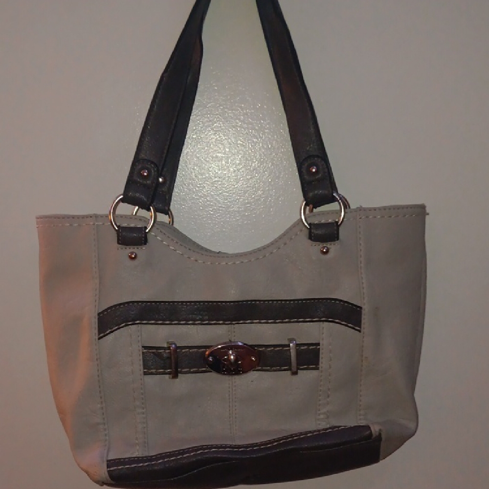 b.o.c. Black and Gray Tote Bag